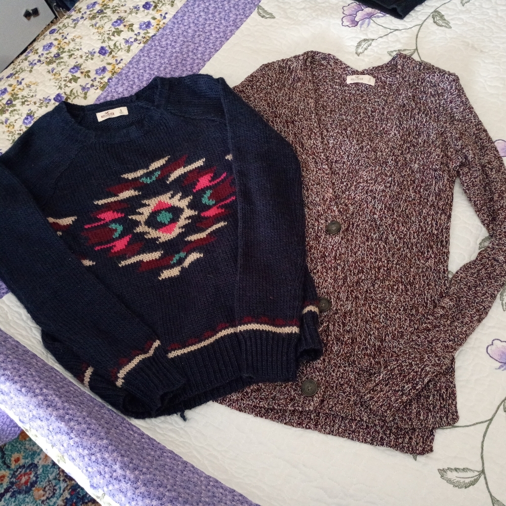 Vintage Y2K Hollister HCO Sweater Lot Top